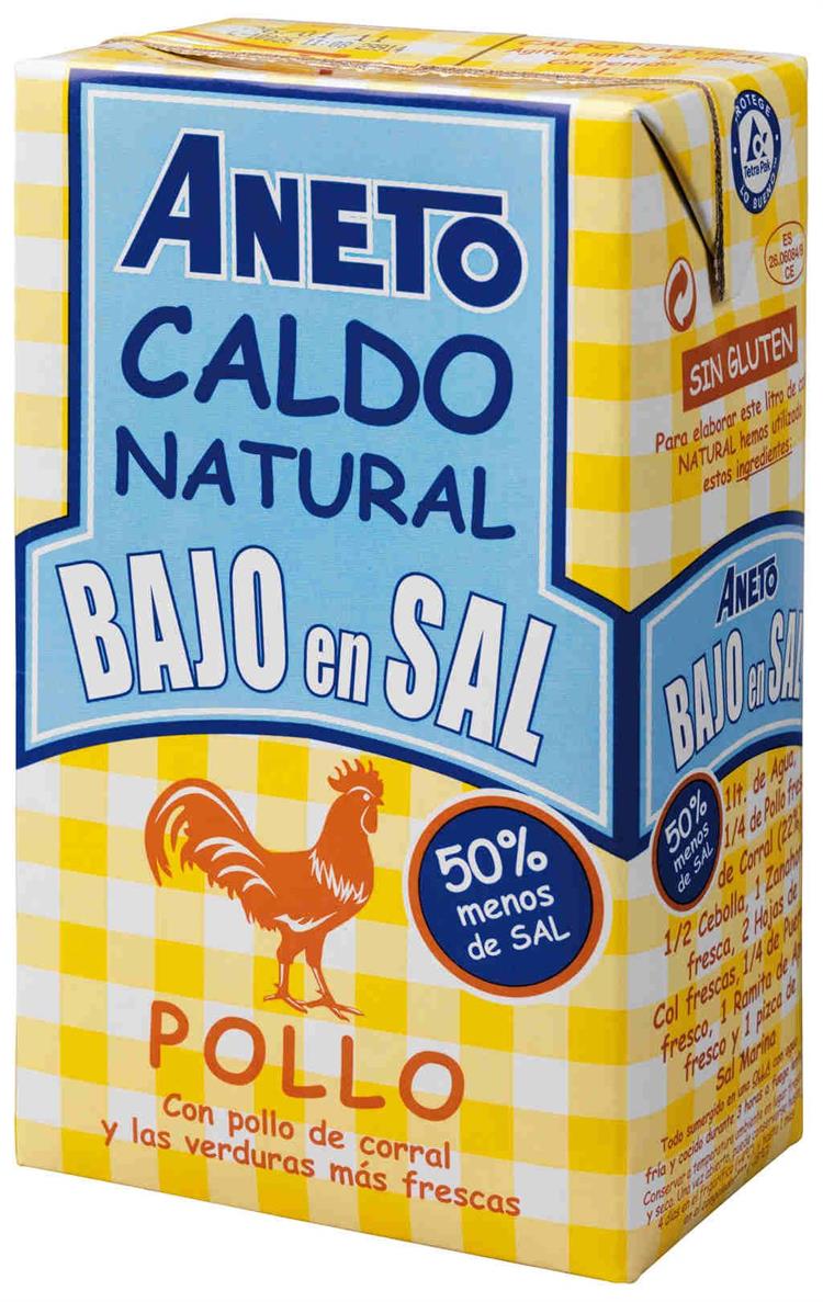 Aneto Caldo Natural de Pollo 0% Sal Añadida